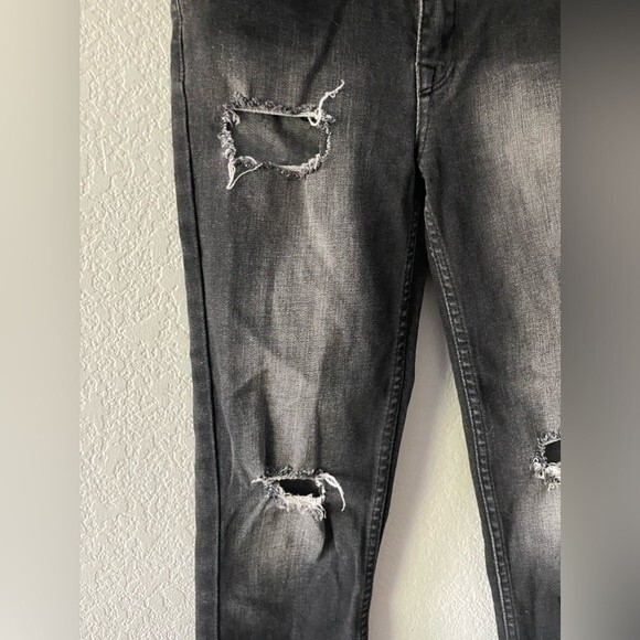 Kubban Distressed Skinny Jeans Size 27 ASOS - Picture 3 of 8